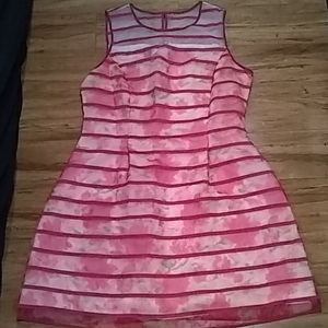 INC pink floral dress